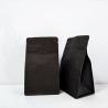 Buy cheap Zip Lock Flat Bottom Pouch Coffee Food Packing Kraft Paper Doypack Bag With Valve from wholesalers