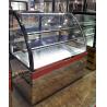 Buy cheap Front Curved Glass Display Fridge Cake Showcase Cooler For Coffee Shops from wholesalers