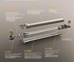 Buy cheap SD22 hydraulic cylinder 23Y-89B-01400 Shantui bulldozer cylinders Single tooth from wholesalers