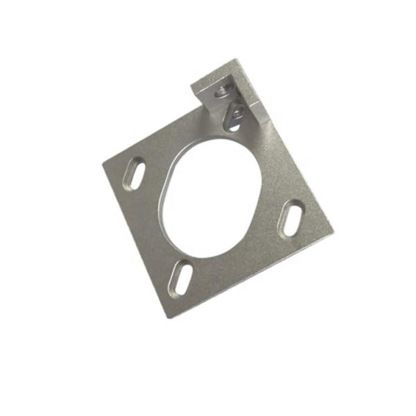 Buy cheap CNC Machining Metal Welding Parts Silver Anodized Bracket Automotive Construction from wholesalers