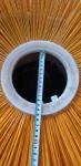 Inner Diameter 127mm Flat Plastic Ring Sweeping Wafer Brush Outer Diameter Be