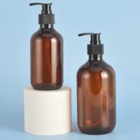 Buy cheap 500ml Transparent Plastic PET Bottles For Shampoo Conditioner Hair Oil With product