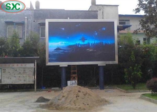 Buy cheap Commercial Advertising Outdoor Full Color LED Display P10 1/4 Scan Driving Mode from wholesalers