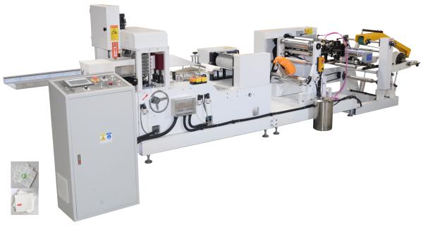 Pneumatic Jumbo Roll Fabric Rewinding Machine For Napkin Paper Production 4.5KW