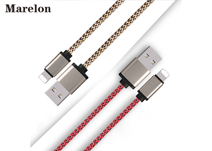Original 8 Pin USB Data Cable , Iphone Charging Cable Plug Twist Line