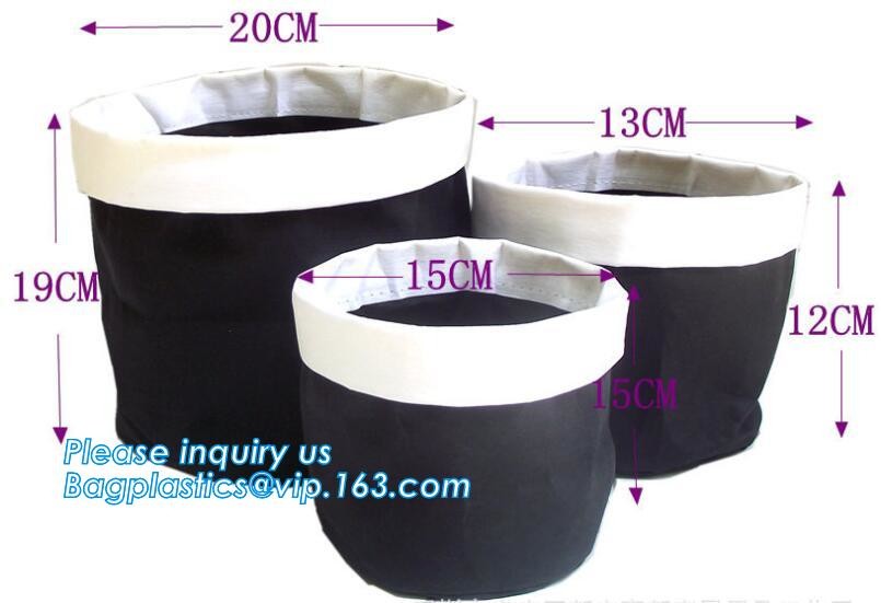 washable paper and tyvek foldable storage sack basket, tyvek bag waterproof storage container hamper baskets bagplastics