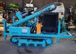 With 1.5 Meters Length Rod Crawler Mounted Drilling Rig For Water Borehole