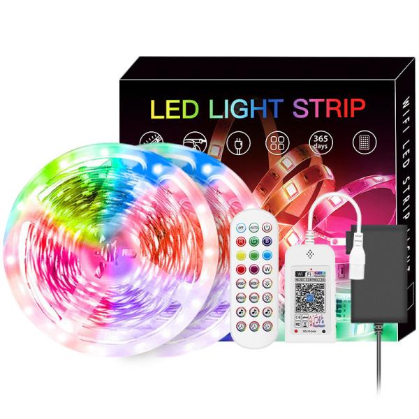 Buy cheap IP65 Wifi Smart LED Strip Lights 5 Meter 10 Meter 15 Meter Length from wholesalers