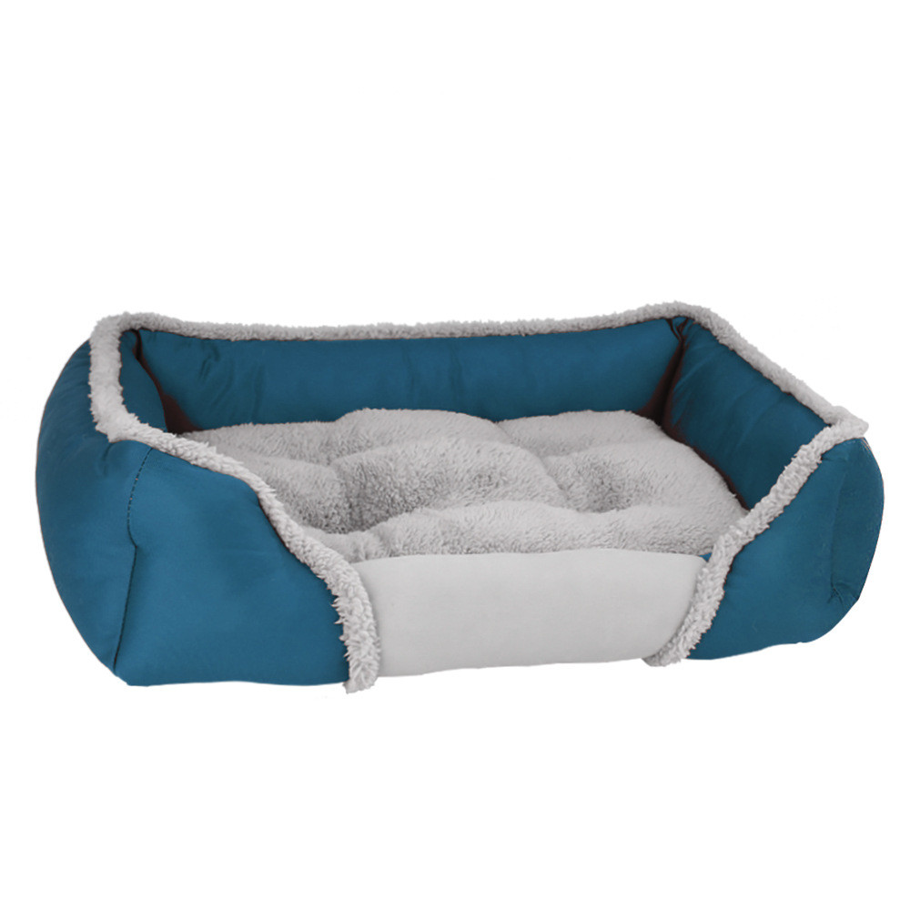 Multiple Color Pet Den Bed Cozy Plush Interior Anti - Static Cotton Material