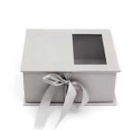 Pantone Printing Flower Packaging Box With Ribbon Closure