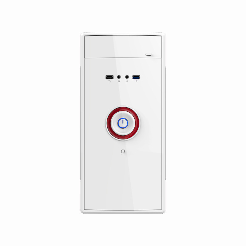 White MINI ITX 185mm Width OEM Computer Case