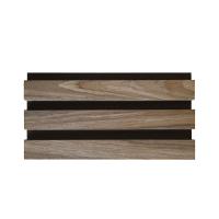 Buy cheap Brown Acoustic Slat Wood Wall Panels For Conference Chamber product