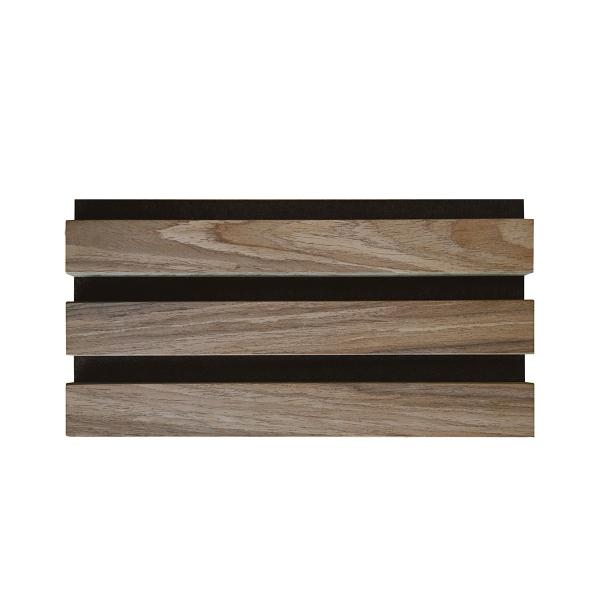 Buy cheap Brown Acoustic Slat Wood Wall Panels For Conference Chamber from wholesalers