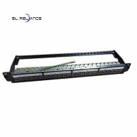 Buy cheap STP FTP Patch Panel Cat 7 24 Port Full Loaded Shielded 19 Inch Patch Rack product