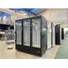 Buy cheap Vertical Display Beverage Cold Drinks Cooler Refrigerator Upright Glass Door Freezer from wholesalers