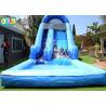 Buy cheap Large Outdoor Backyard Blow Up Water Slide For Adults Environmental Friendly from wholesalers