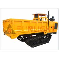 Buy cheap High Efficiency Mini Crawler Dumper Tracked Wheelbarrow For Vagetable Land product