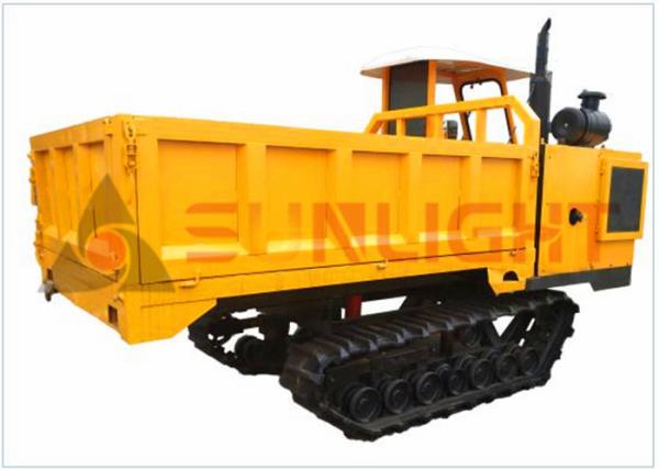 Buy cheap High Efficiency Mini Crawler Dumper Tracked Wheelbarrow For Vagetable Land from wholesalers