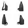 Buy cheap Unisex Fashion Sling Zipper Chest Bag Waterproof Crossbody Sport Bag Custom Logo from wholesalers