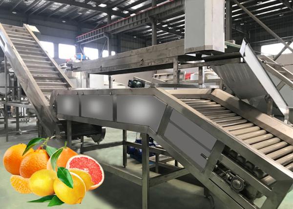 Buy cheap High Juice Yield Orange Juice Production Line Big Capacity 12 Months Warranty from wholesalers