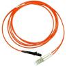 Buy cheap LSZH orange cable LC MM Fiber Optic Patch Cord, SM PC≥ 50dB Return Loss from wholesalers