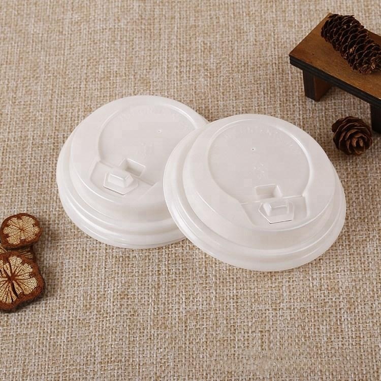 Plastic lid thermoforming machine for sugarcane bagasse food container bowl