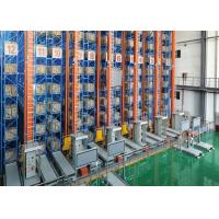 Buy cheap Corrosion Protection Steel Pallet Shuttle ASRS Automation Racking Storage product