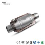 Universal 2.25" Inlet/Outlet Exhaust Auto Catalytic Converter Fit 2023 with High