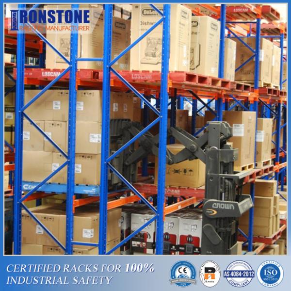 Buy cheap Back-to-back Double Deep Metal Steel Rack For Medium Volume Cargoes from wholesalers