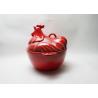 Buy cheap Rooster Shaped Ceramic Houseware Covered Baking Bowl Hand Painted Stoneware Earthenware from wholesalers