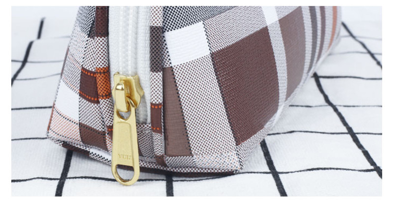 Girls Zipper Closure PU Leather Makeup Toiletry Travel Bags