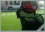 MIni Diamond Shape Kindness Outdoor Artificial Turf For Dogs / Garden Landscapin