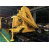 Buy cheap Diesel Fueled Flatbed Wrecker Truck 8 Tons With Folding Crane from wholesalers