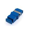Buy cheap SC Simplex Fiber Optic Adapters Flangeless Blue Green Beige Aqua Violet Color Optional from wholesalers