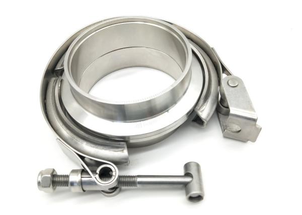 Buy cheap Stainless steel V-band flange clamp assembly stainless steel exhaust clamp from wholesalers
