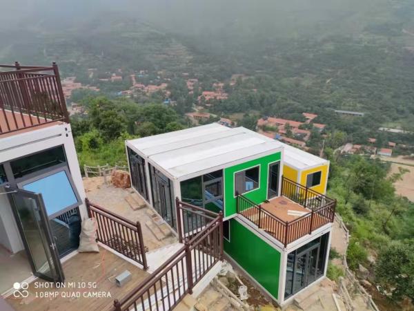 Buy cheap Mobile 20 Ft Shipping Container House Tiny Homes Sandwich Panel from wholesalers