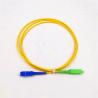 Buy cheap Gpon telecom equipment fiber optical jumper cable patch cord 0.9mm 3.0mm simplex om3 om4 SC FC LC fiber optic patchcord from wholesalers