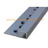 Buy cheap Silver Straight Aluminium Carpet Trim , Carpet Threshold Transition Strip Plates from wholesalers