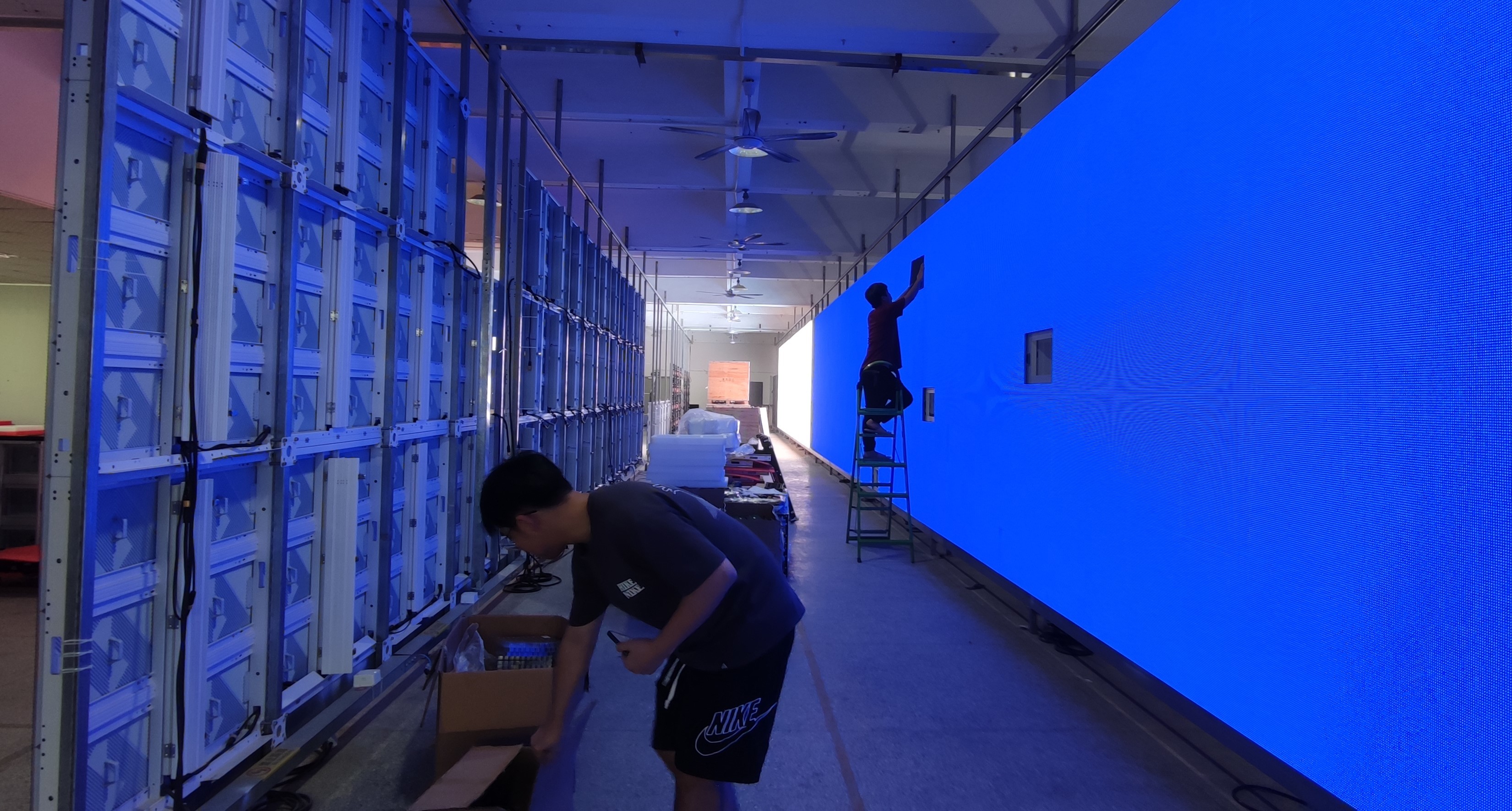 P8 Outdoor Fixed LED Display Energy Conservation Front Back Maintenance Easy Installation