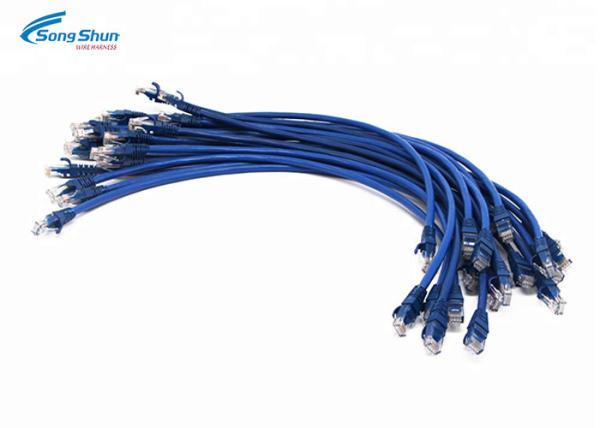 Buy cheap Router Category 5 Patch Cable Blue 300MM Flexible Multicore Length 0.3m-30m from wholesalers