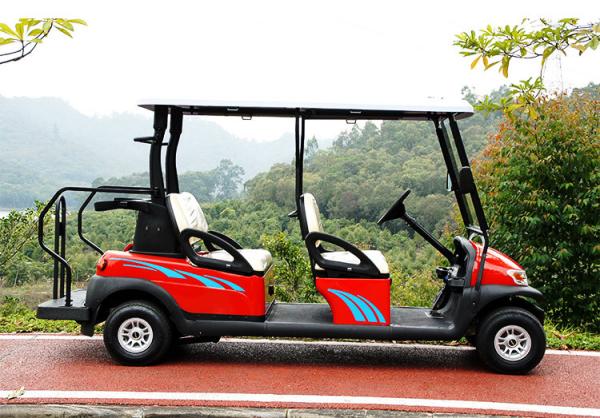 Buy cheap Mini Electric 4 Seater Golf Cart With Aluminum Chassis For Passengers from wholesalers