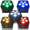 Buy cheap 6X18W RGBWA UV 6in1 DMX Wireless Battery Operated LED Stage Par Uplights from wholesalers