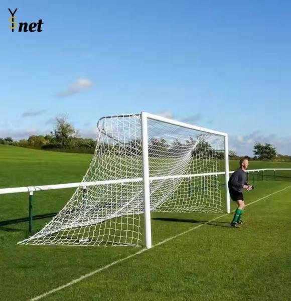 Buy cheap White Portable Football Nets 2.4MX1.5M Portable Soccer Goal OEM from wholesalers