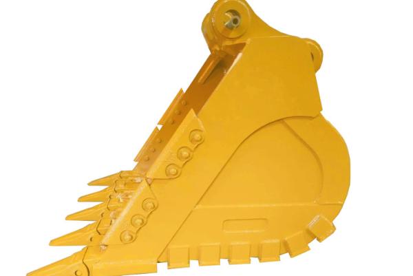 Buy cheap Heavy Duty Q355B NM450 Excavator Bucket With Rock Teeth 1.5cbm Capacity 1200mm Cutting from wholesalers