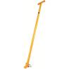 Buy cheap Yellow 1500kg Roller Pinch Bar Metal Fab Products Roller Crowbar from wholesalers