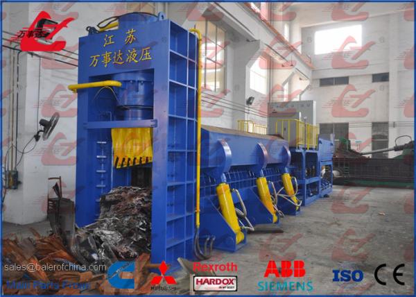 Buy cheap China WANSHIDA Metal Baler Shears Hydraulic Shear Baler Machine Chamber Size And Bale size Customized from wholesalers