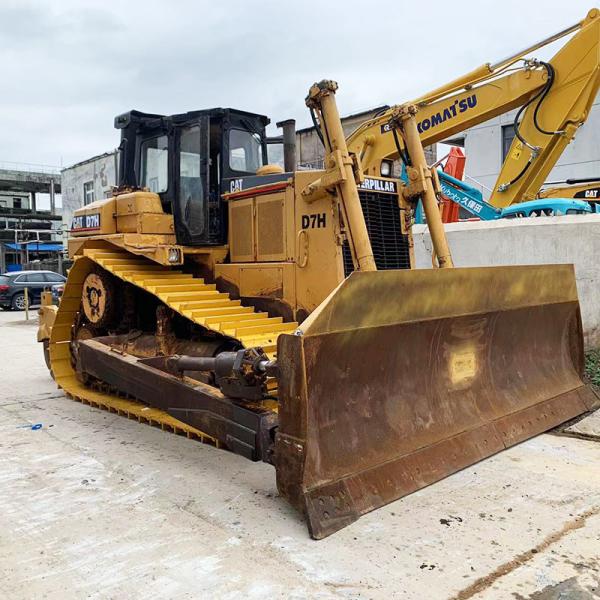 Buy cheap 160.3kw 23647.6kg Used Cat Bulldozer Cat D7H Bulldozer Crawler Equipment Machine from wholesalers