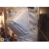 Buy cheap Thermal Insulation Covers Grey Removable Reusable Fiberglass Valve Pump Jacket product