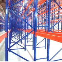 Buy cheap Q355B Steel Selective Pallet Racking Shelving Storage System Heavy Duty For Cold product