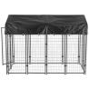 Buy cheap Durable Dog Run Kennel , Large Outdoor Dog Cage With Waterproof Cover from wholesalers